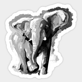 Elephant Lovers Sticker